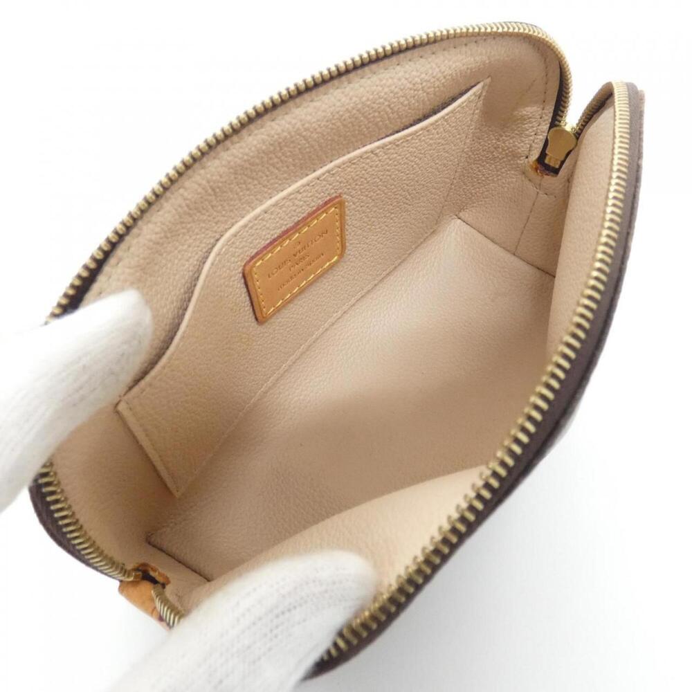 LOUIS VUITTON Brown Monogram Pochette Mini Bag - Picture 9 of 10
